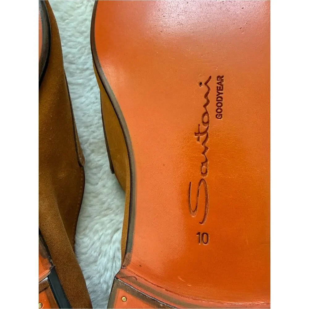 Santoni double buckle